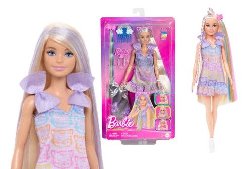 Barbie Fun & Fancy Doll & Accessories, Blonde Fashion Doll JCT72 3+