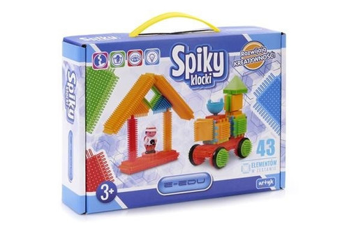 Spiky Blocks Train 42pcs 3+