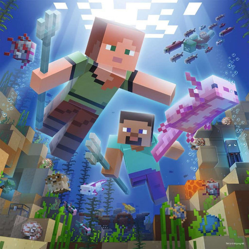 Ravensburger Children's Puzzle Minecraft 3x49 5+