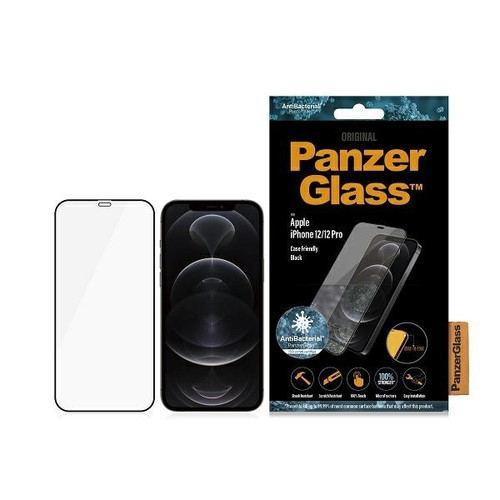 PanzerGlass E2E Super+ iPhone 12/12 Pro CF AB