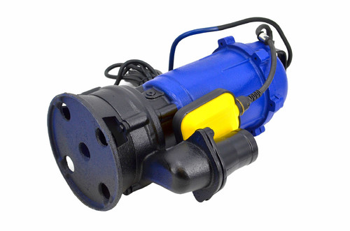 AW Cast Iron Submersible Sewage Pump Float Switch & Grinder 1050W WQD10