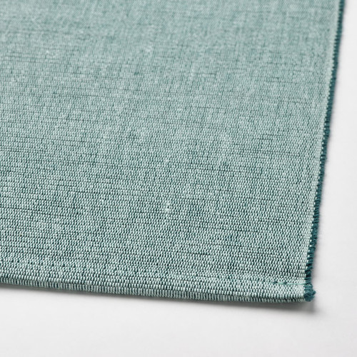 SVARTSENAP Place mat, green-blue, 35x45 cm