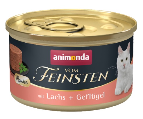 Animonda vom Feinsten Cat Adult Salmon & Poultry Mousse 85g