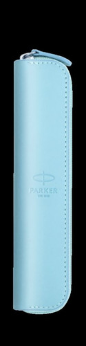 Parker Pen Leather Case, blue