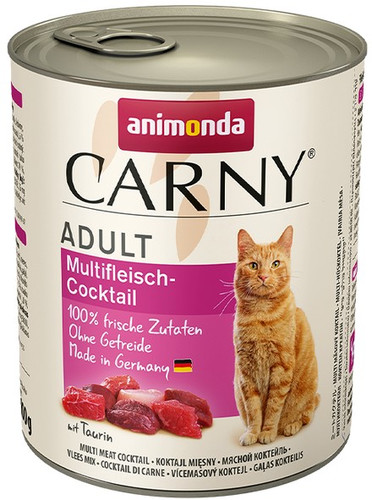 Animonda Carny Adult Cat Food Multi Meat Cocktail 800g