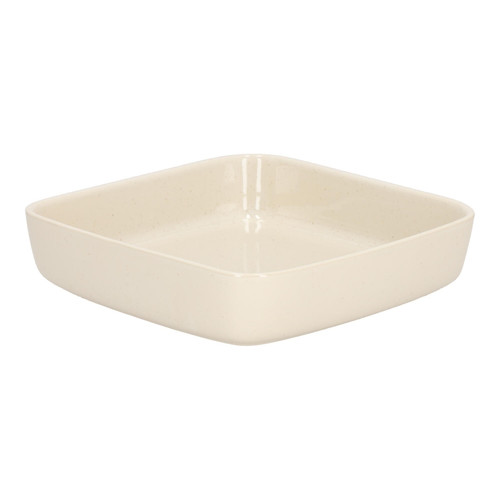 Elegant Ceramic Serving Dish Gomera, white