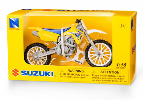 Motorcycle Suzuki RM-Z450 1:18 5+