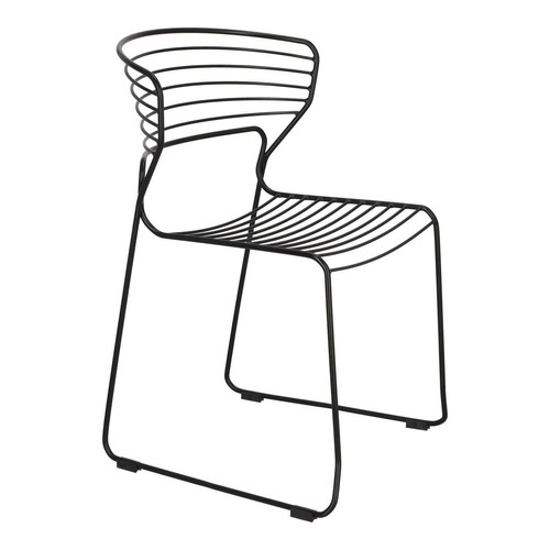Dining Chair Hilly, black