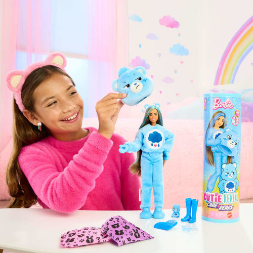 Barbie Cutie Reveal Care Bears Series Doll JCN96 3+