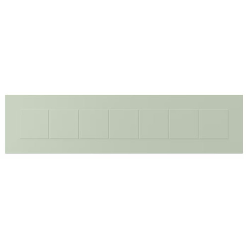 STENSUND Drawer front, light green, 80x20 cm