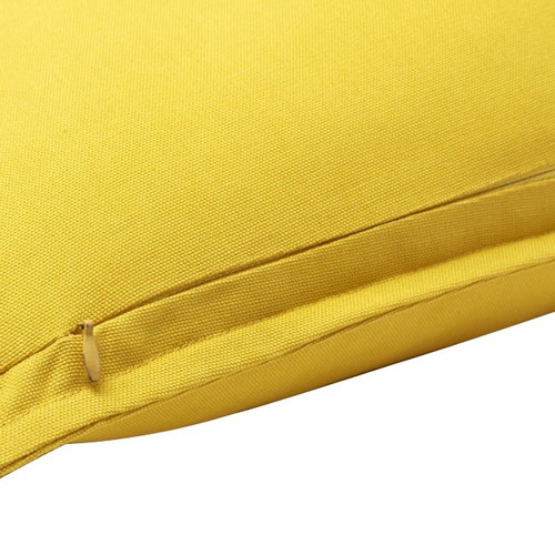 Cushion Hiva 45x45cm, mustard yellow