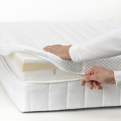 ÅNNELAND Hybrid mattress, medium firm/white, Standard Single