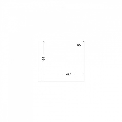 Teka Undermount Tegranite Sink One Bowl Square 50.40 TG, white