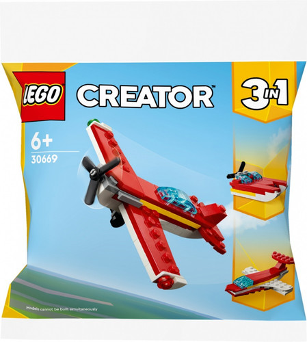 LEGO Creator Iconic Red Plane 6+