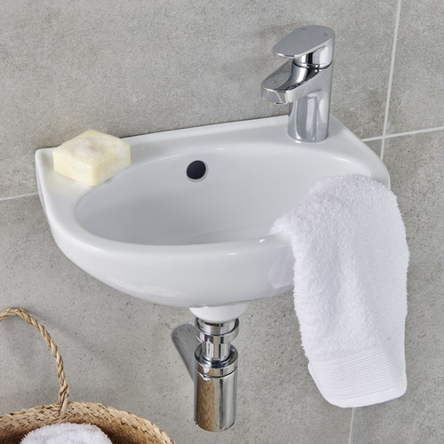 GoodHome Bathroom Sink Tap Cavally S