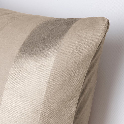 PIPRANKA Cushion cover, light beige, 50x50 cm