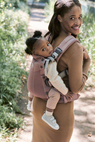 BABYBJORN Baby Carrier Harmony 3D Mesh, Dusty pink