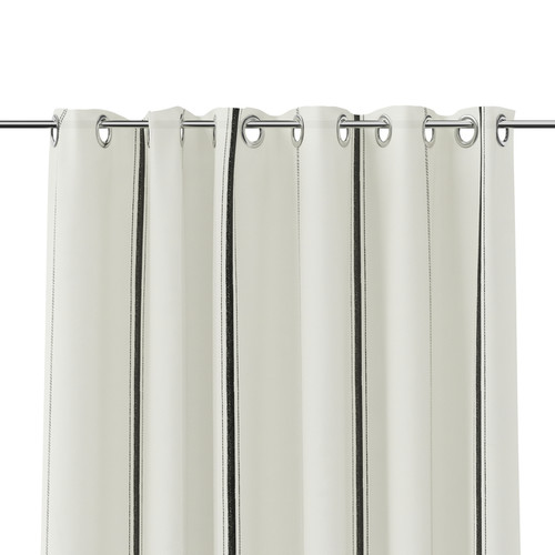 GoodHome Curtain Voile 140 x 260 cm, beige