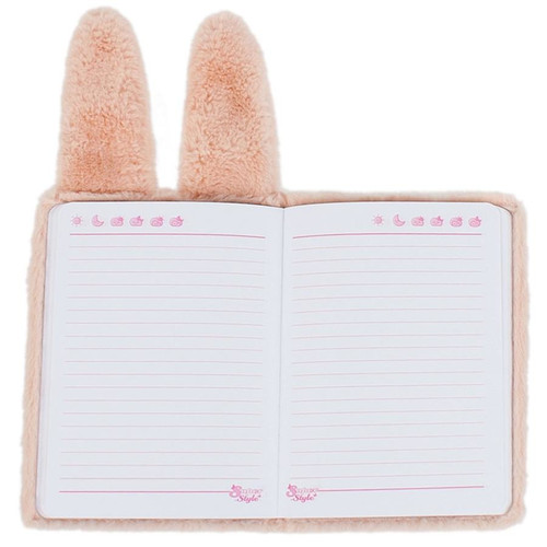 Plush Notebook Diary Sweet Bunny
