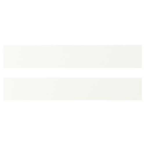 VALLSTENA Drawer front, white, 60x10 cm