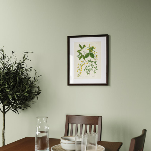 KLOTKÖRSBÄR Frame, oak effect/dark brown, 40x50 cm
