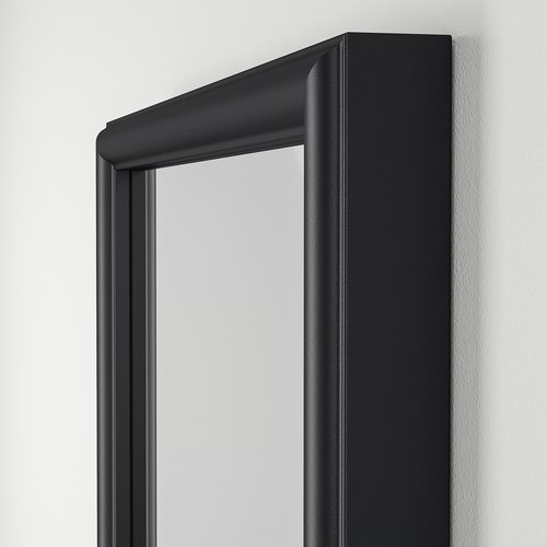 NYPONBUSKE Mirror, black, 40x135 cm