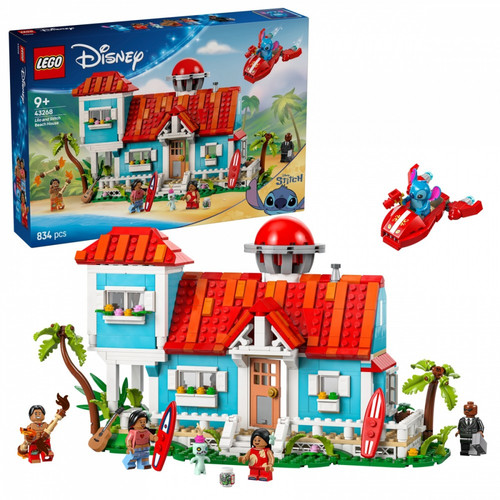 LEGO Disney Lilo and Stitch Beach House 9+