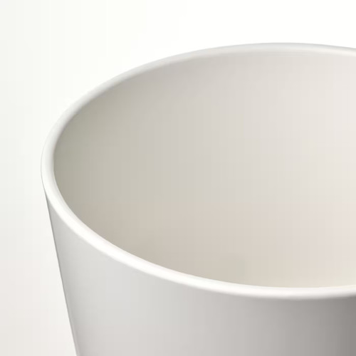 SOJABÖNA Plant pot, white, 19 cm