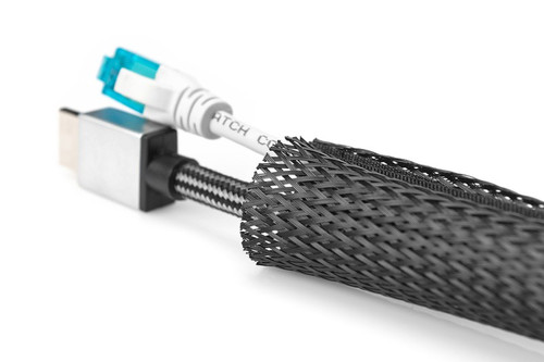 DIGITUS Flexible Cable Tube with Hook and Loop Fastener