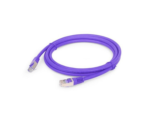 Gembird Patch Cord Cat6A S/FTP LSZH 1m, purple