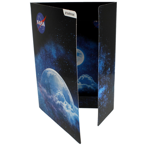 Folder with Elastic Band A4 NASA, 10pcs, random patterns