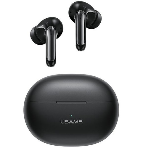 USAMS Headphones Earphones Bluetooth TW S 5.3 X-Don Dual Mic, black