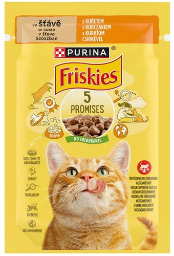 Friskies Cat Food Chicken in Gravy 85g