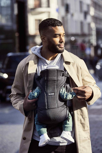 BABYBJÖRN Baby Carrier Move - Anthracite, 3D Mesh, 0-15m
