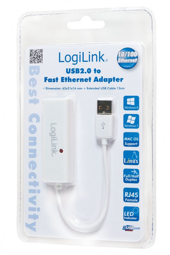 LogiLink USB 2.0 to Fast Ethernet Adapter