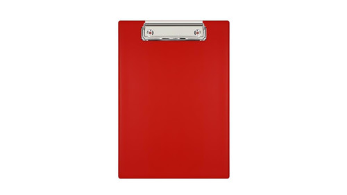 Clipboard A5, PVC, red