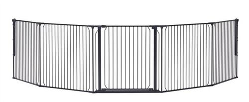 Baby Dan Carl Wide XXX outdoor safety gate, black