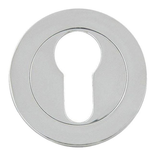 Door Escutcheon 950 M6, round, chrome