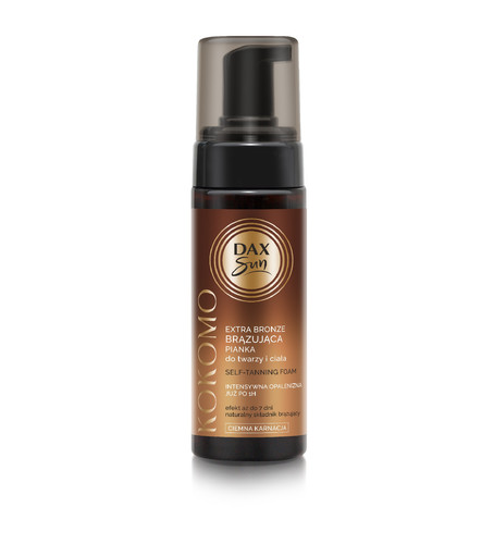 Dax Sun Extra Bronze Self-Tanning Foam Kokomo for Dark Skin 160ml