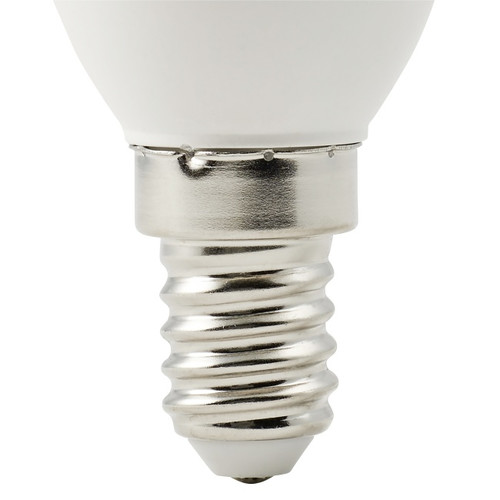 Diall LED Bulb C35 E14 5W 470lm, frosted, warm white, 3 pack