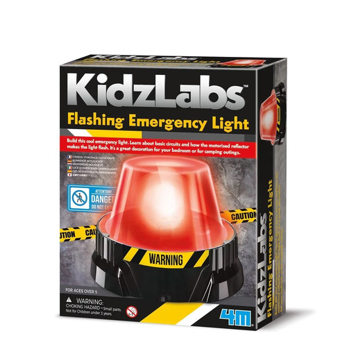 4M Kidz Labs Flashing Emergency Light 5+