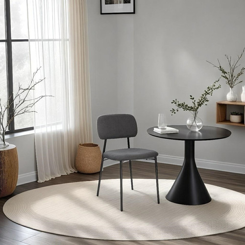 Dining Chair Esther, dark grey