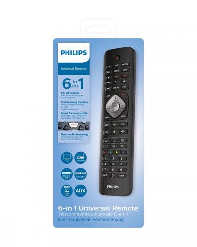 Philips Remote Control 6in1 SRP5016/10
