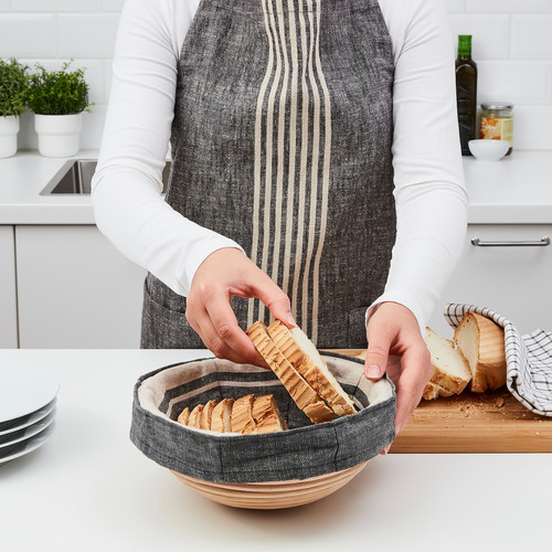 JÄSNING Proofing/bread basket, 22 cm