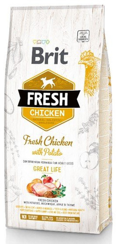 Brit Dog Food Fresh Dog Adult Chicken & Potato 2.5kg