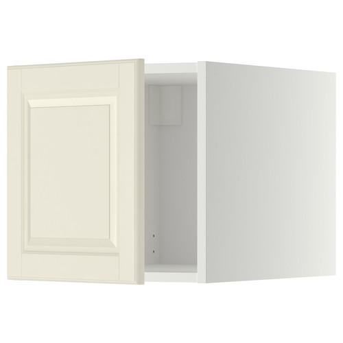 METOD Top cabinet, white/Bodbyn off-white, 40x40 cm