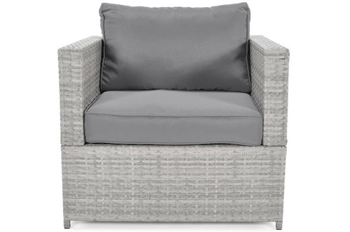 Outdoor Armchair MALAGA, grey