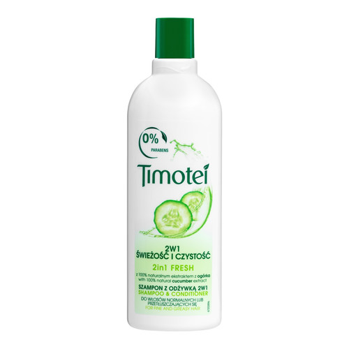 TIMOTEI Shampoo & Conditioner for Fine & Greasy Hair 400 ml