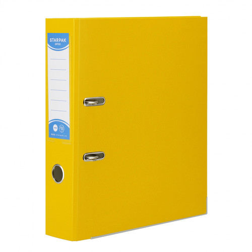 Lever Arch File A4/75 mm, yellow