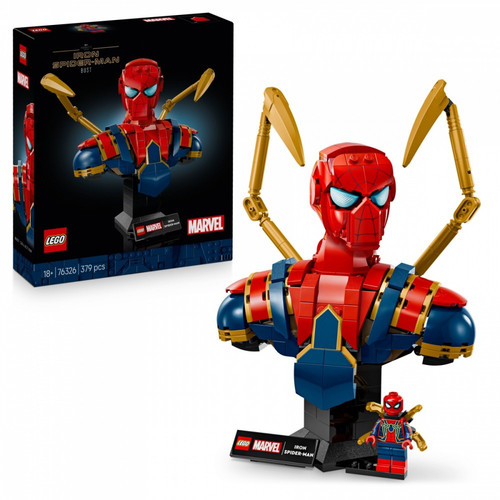 LEGO Marvel Iron Spider-Man Bust 76326 18+
